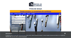 Desktop Screenshot of fincas-saga.com